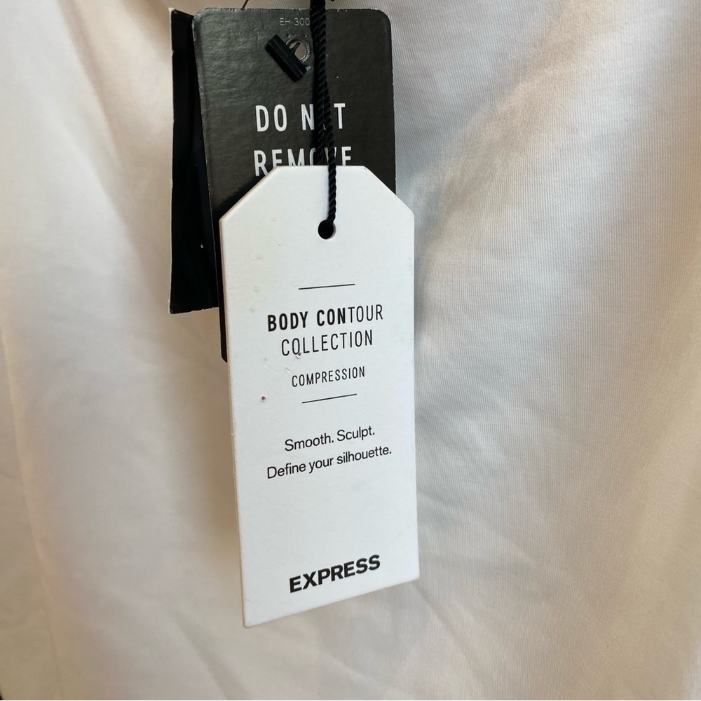 NWT Express Body Contour Compression Silky Square Neck Thong Bodysuit, Size XL - Picture 10 of 10